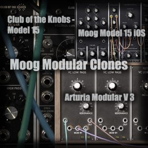 Moog Modular Clones im Vergleich